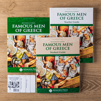 Classical Christian Education cover of Famous Men of Greece