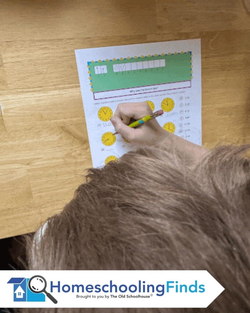 Math Galaxy worksheet