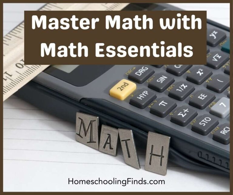 Master Math with Math Essentials - HomeschoolingFinds.com