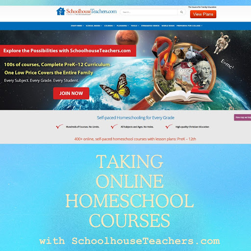 Taking Online Homeschool Courses with SchoolhouseTeachers.com